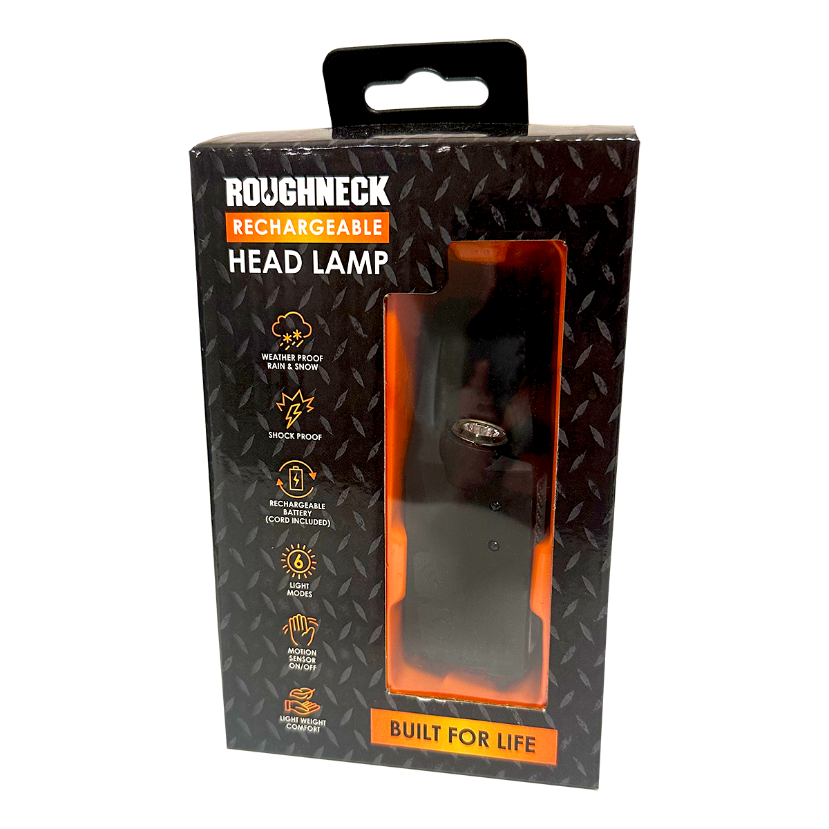 ROUGHNECK MOTION ACTIVATED HEADLAMP FLASHLIGHT